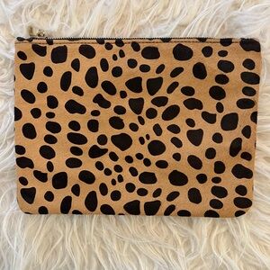 Leopard Print Clutch
